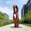 ประติมากรรมเหล็ก Corten สำหรับการตกแต่งเมือง
