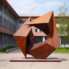 ประติมากรรมเหล็ก Corten สำหรับการตกแต่งเมือง
